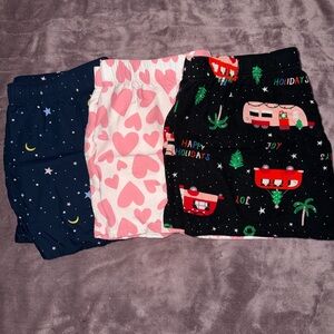 Old Navy Women's Pajama Shorts Set - Navy, Pink & Black
